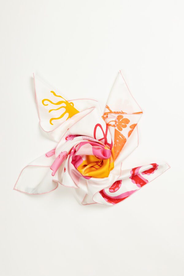 Копринен шал „Сладкият плаж" - Image 3