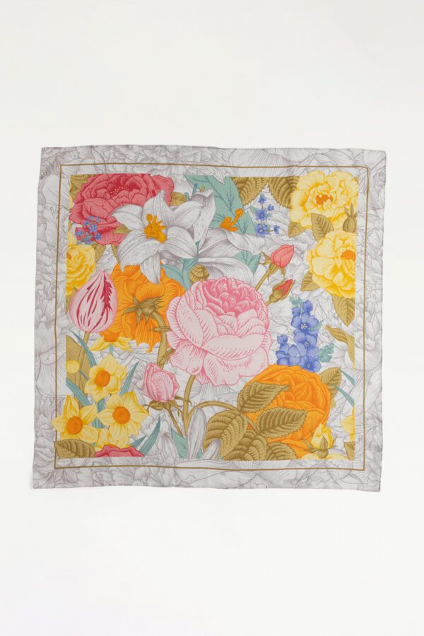 Копринена кърпичка Fleur Éternelle - Image 4